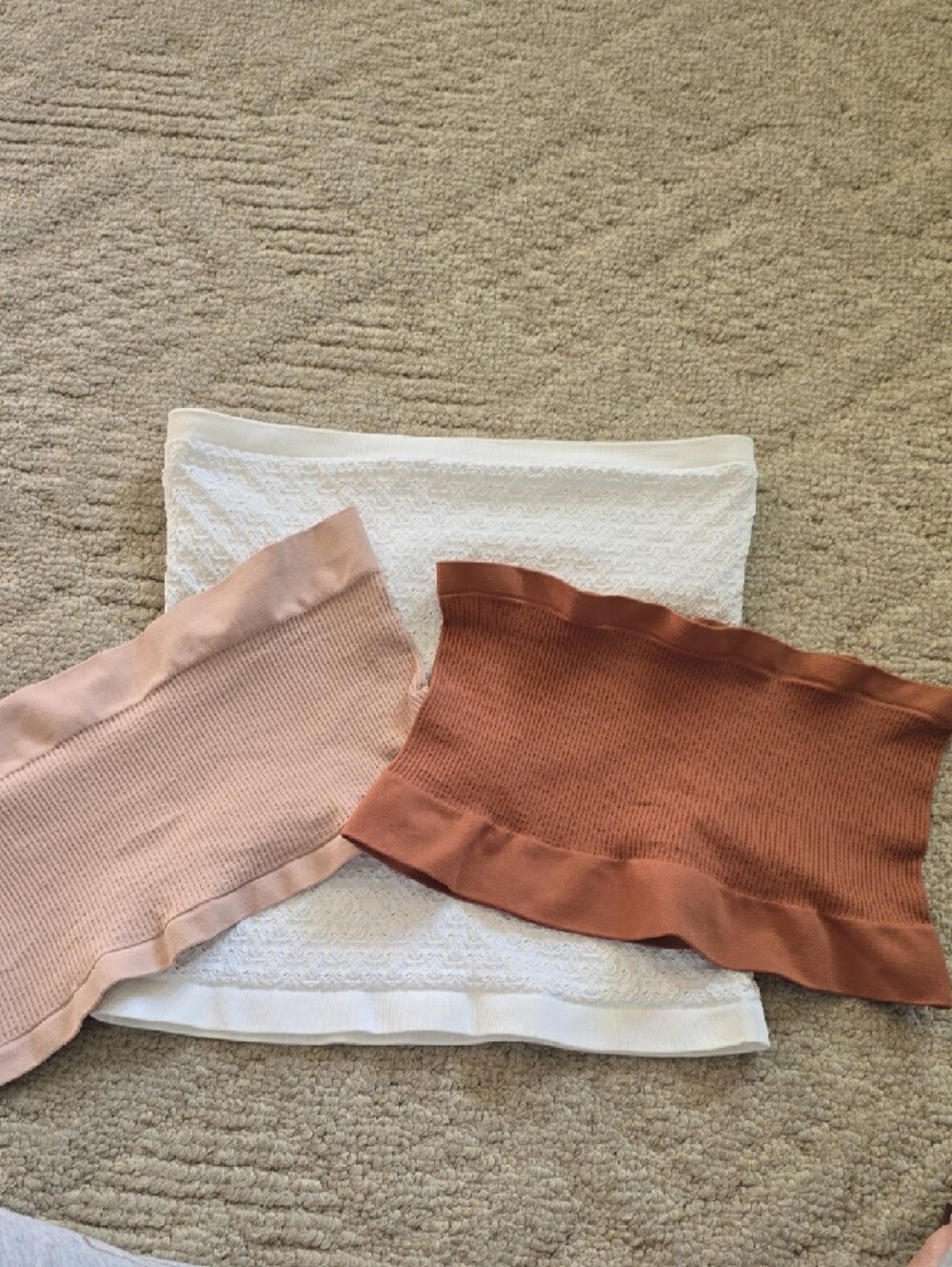 Free People Ribbed Tank Tops in Terracotta and Blush